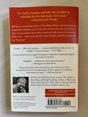 Made in America :An Informal History of the English Language…by Bill Bryson 2001