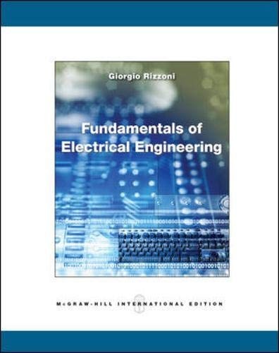 Fundamentals of Electrical Engineering by Rizzoni, Giorgio Paperback / softback