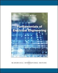 Fundamentals of Electrical Engineering by Rizzoni, Giorgio Paperback / softback