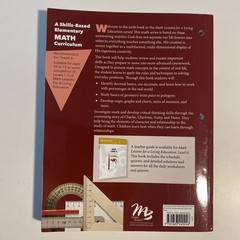 Master Books-Math Lessons For A Living Education: Level 6