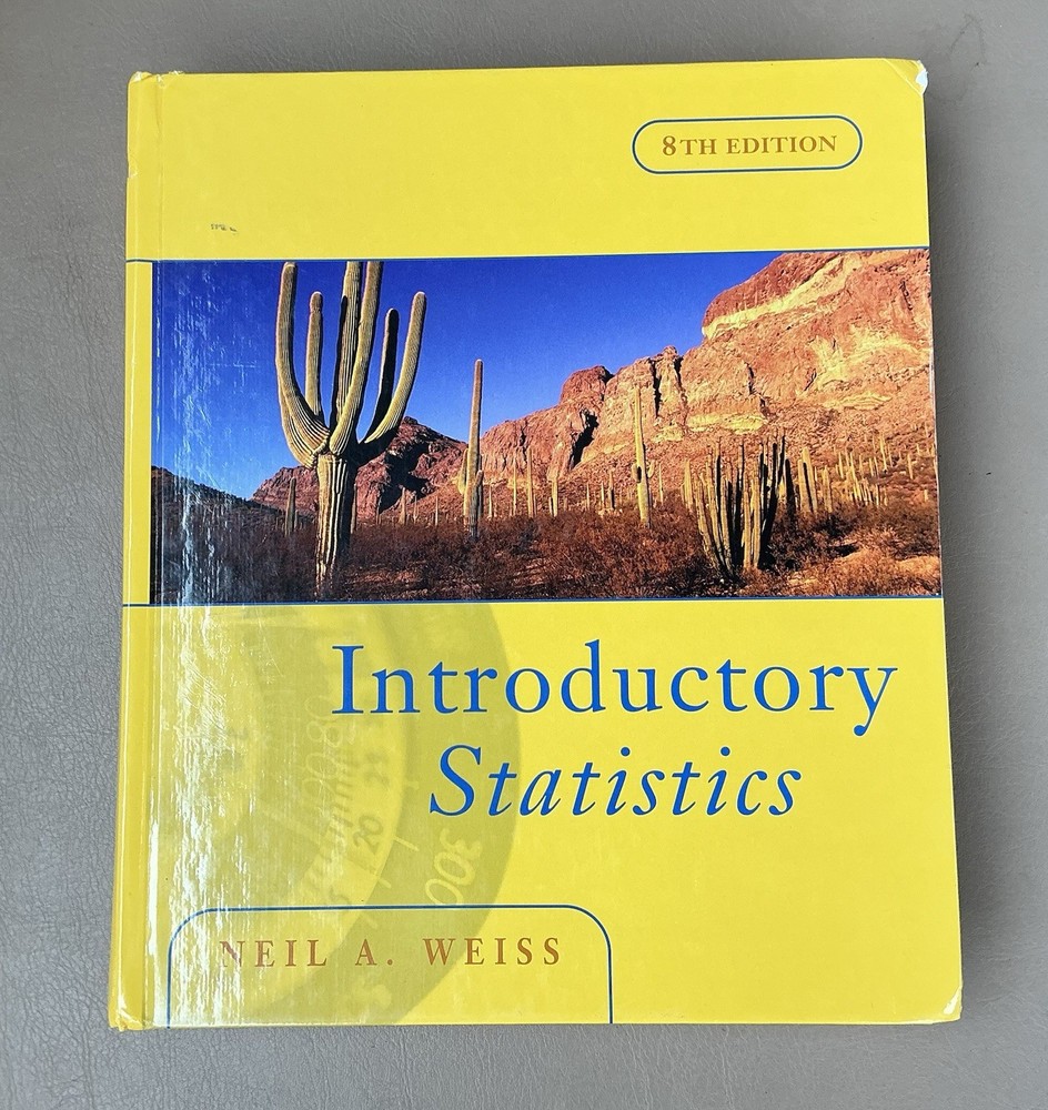 Introductory Statistics by Neil A. Weiss (2007, Hardcover)