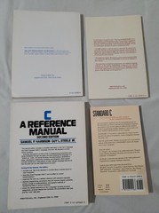 Lot of 4 – Vintage C Programming Language Books – Computing Learning UNIX