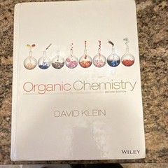 Wiley Organic Chemistry 2nd Ed Hardcover 2012 David Klein 1056 Pages