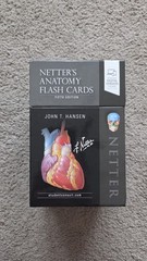 Netter Basic Science Ser.: Netter’s Anatomy Flash Cards by John T. Hansen (2018,