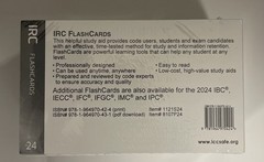 IRC Flash Cards 2024 By ICC International Code Council