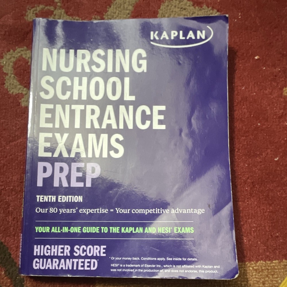 Kaplan Test Prep Ser.: Nursing School Entrance Exams