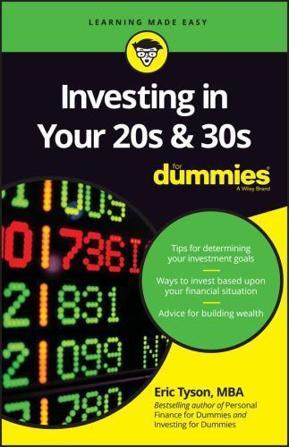 Investing in Your 20s and 30s For Dummies – paperback, 9781119293415, Eric Tyson