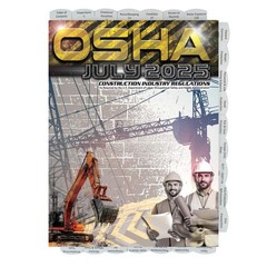 Highlighted and Tabbed – 29 CFR 1926 OSHA Construction Industry Regulations 2025