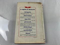 That Pestilent Cosmetic, Rhetoric Sol Chaneles and Jerome Snyder 1972 Hardcover