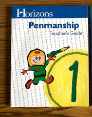 Horizons Penmanship 1 Student Teacher Book Set Homeschool Curriculum First Grade