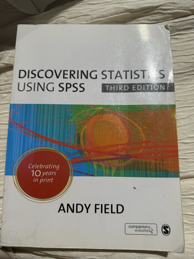 Discovering Statistics by Andy Field Third Edition (2009, Trade Paperback)