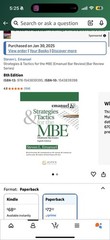 Steven L. Emanuel Strategies & Tactics for the MBE (Emanuel Bar Review)
