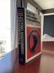 VTG Electric Machinery Fundamentals Hardcover Stephen J. Chapman 1985
