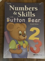 Abeka Preschool 3 Year Old Number Skills With Button Bear Homescho NIP Unbound