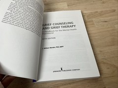 Grief Counseling and Grief Therapy A Handbook for the Mental Health Practitioner
