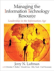 Managing the Information Techn – Paperback – GOOD
