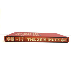 The Zeis Index and History of Plastic Surgery 900B.C. -1863 A.D. Book Hardcover