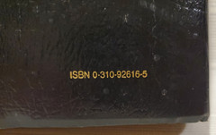HOLY BIble, Zondervan, 2001, New International Version, ISBN 0-310-92616-5 GREAT