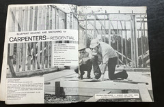 Blueprint Reading and Sketching for Carpenters: Residential (with Plans) Book