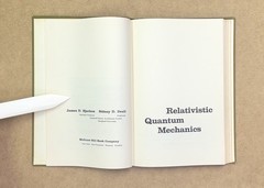 Vintage 1964 Relativistic Quantum Mechanics by Bjorken & Drell HCVG 1st Edition