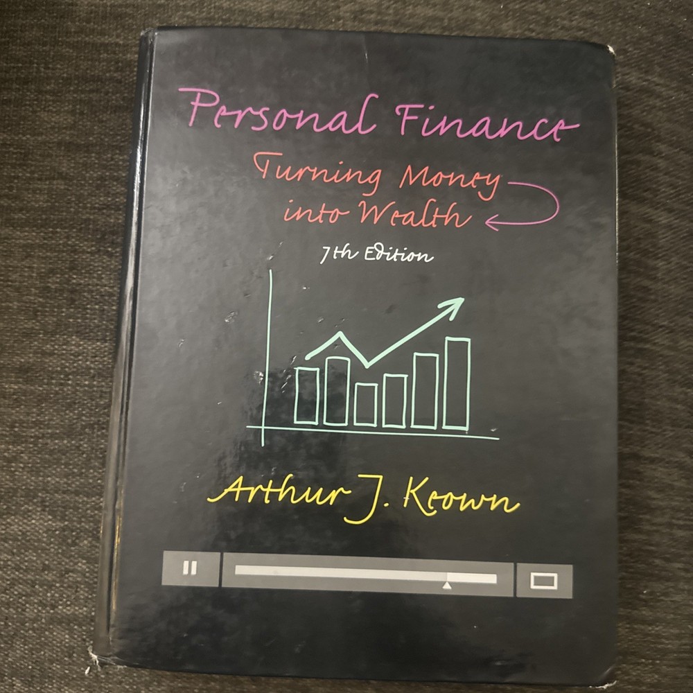 Personal Finance: Turning Money into Wealth (7th Edition) (Prentice Hall – GOOD