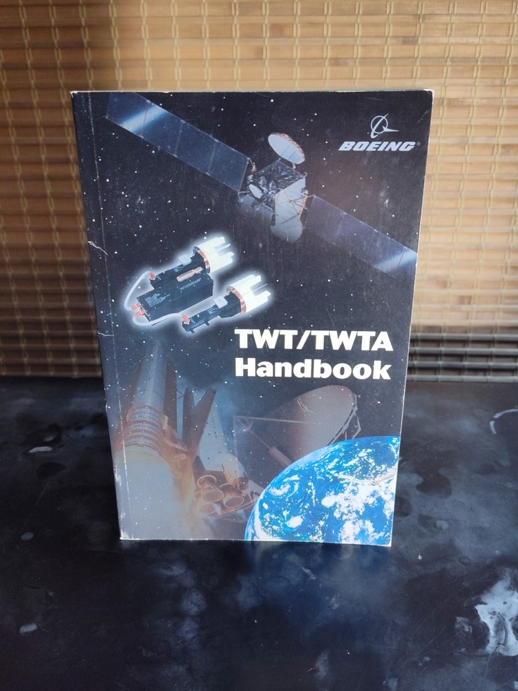 Rare TWT/TWTA Handbook RF Microwave Amplifier Guide Boeing Electron Dynamic