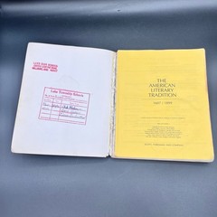 The American Literary Tradition Textbook 1973 Scott Foresman Paperback Vintage