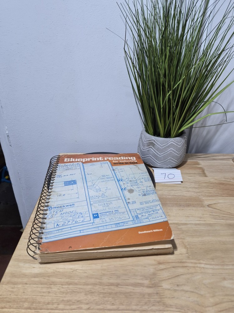 Blueprint Reading for Industry by Walter Brown 1972 Goodheart Willcox