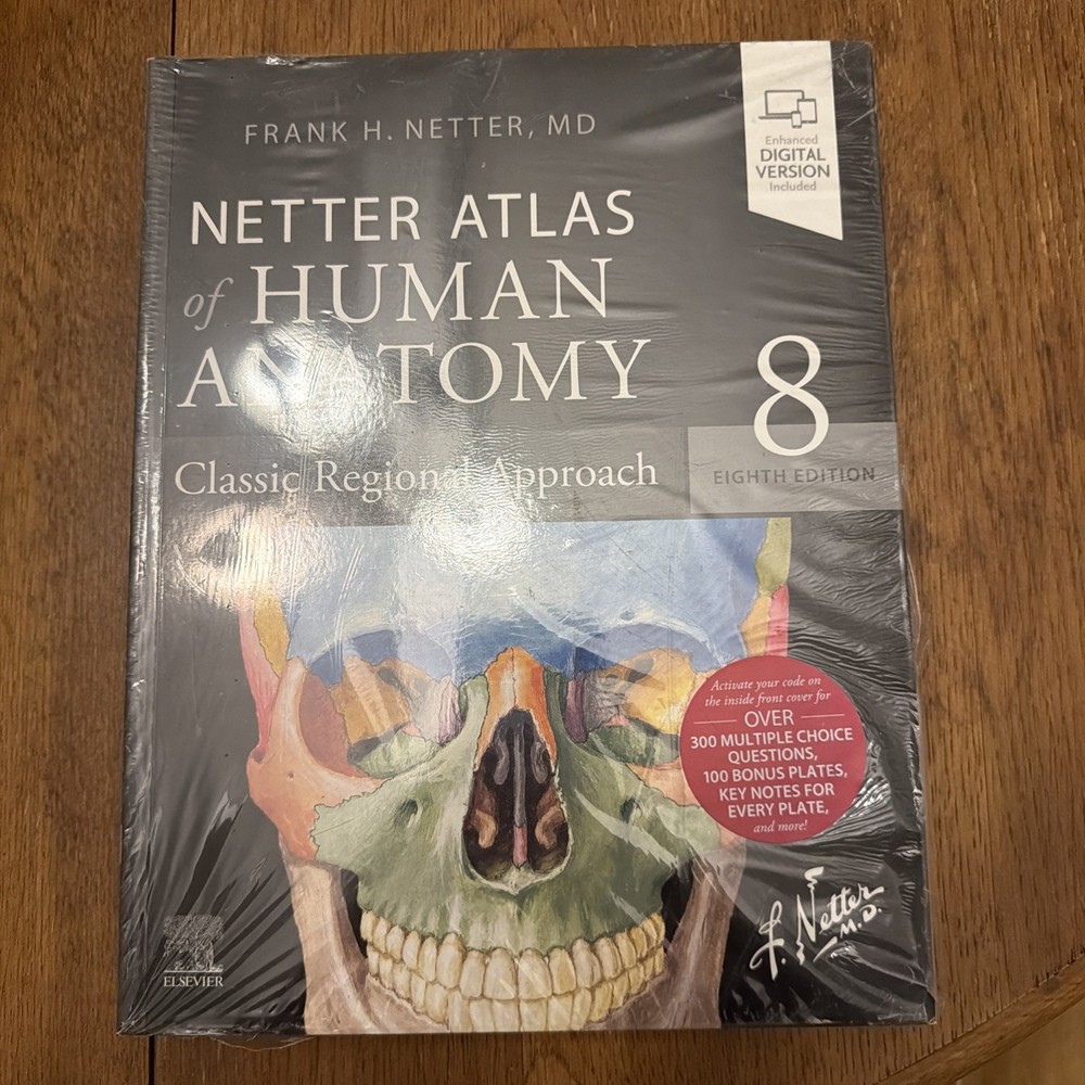Netter Atlas of Human Anatomy Classic Paperback, by Netter MD Frank FREEShip