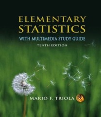 Elementary Statistics With Multimedia – hardcover, 9780321460929, Mario F Triola