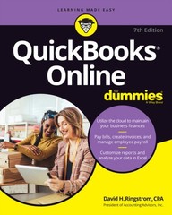 QuickBooks Online for Dummies Paperback David H. Ringstrom