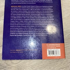 Chemical Engineering An Introduction Morton M Denn Cambridge Series PB Textbook