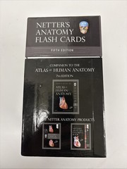 Netter’s Anatomy Flash Cards (Netter – Cards, by Hansen PhD John – Very Good
