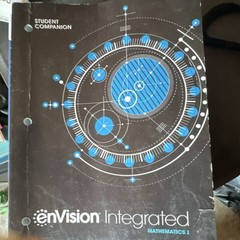 Savvas Learning Company enVision Integrated Mathematics I Student Companion
