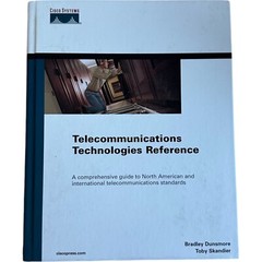 Telecommunications Tech Reference Book ISDN T1 ATM SONET Retro 90s Academia Art