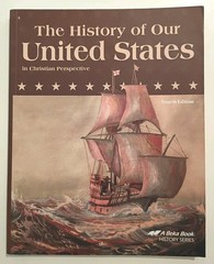 A Beka The History Of Our United States Homeschool Curriculum Book Abeka 4th Ed.