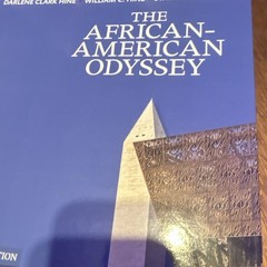 Pearson The African-American Odyssey 7th Ed High School Edition HC Hine 2019