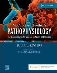 McCance & Huether’s Pathophysiology – Hardcover, by Rogers DNP RN – Very Good