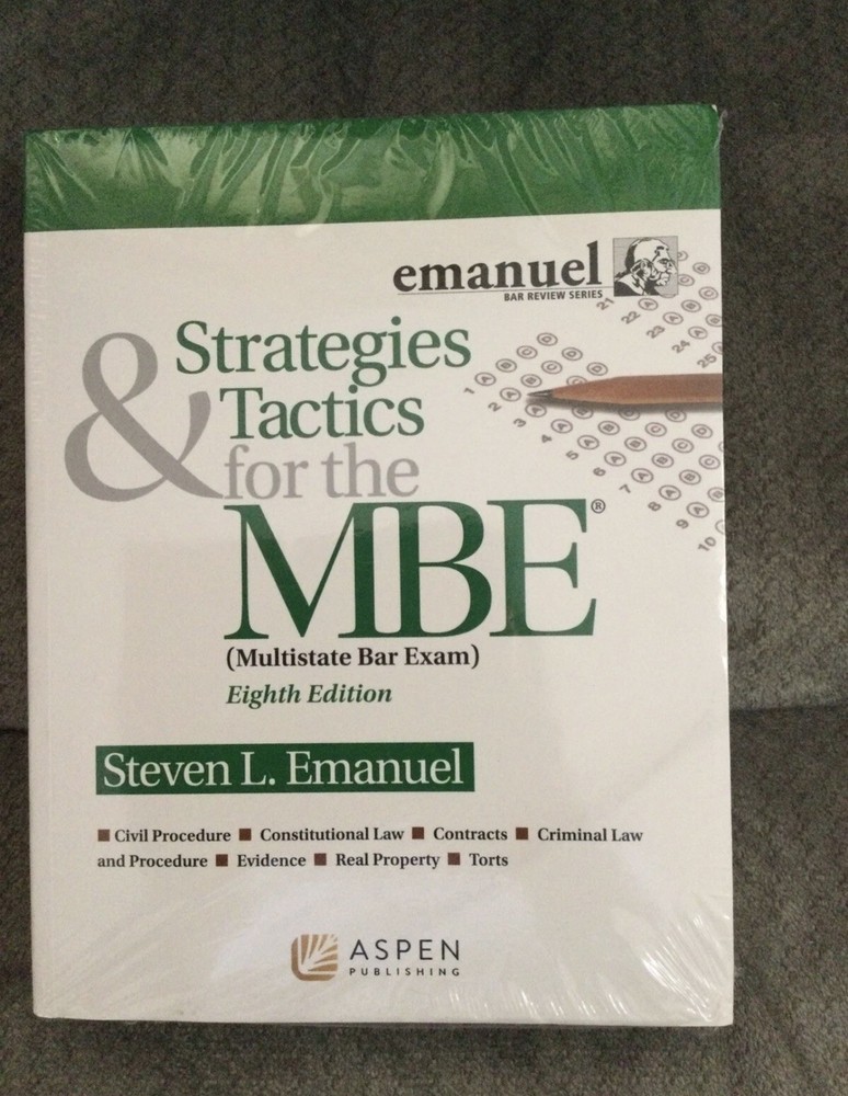 Bar Review Ser.: Strategies and Tactics for the MBE: Multistate Bar Exam
