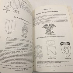 A Concise History of U. S. Army Special Ops Forces Lineage and Insignia *SIGNED*