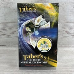 Taber’s Cyclopedic Medical Dictionary by Donald Venes #21 Hardcover w/ DVD NEW!