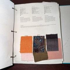Swatch Reference Guide for Fashion Fabrics by Deborah E. Young (2015, Ringbound)