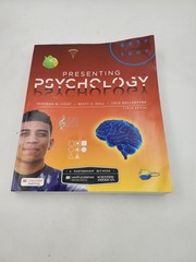 Presenting Psychology Third Edition Licht Hull Ballantyne Worth Publishers Textb