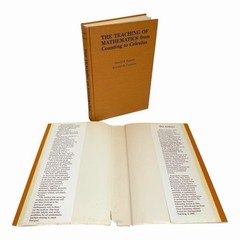 Teaching of Mathematics From Counting to Calculus Fawcett Cummins 1970 HC