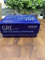 Kaplan Test Prep Ser.: GRE Vocabulary Flashcards