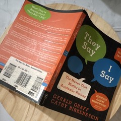 They Say / I Say Second Edition Graff Birkenstein Academic Writing Paperback