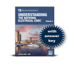 Mike Holt 2023 Understanding the NEC, Volume 1 & 2 Textbook Set w/ Answer Keys