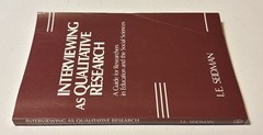INTERVIEWING AS QUALITATIVE RESEARCH 2nd ed. by Irving Seidman (Paperback)