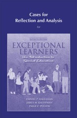Cases for Reflection and Analysis for Exceptional Learners: Introduc – VERY GOOD