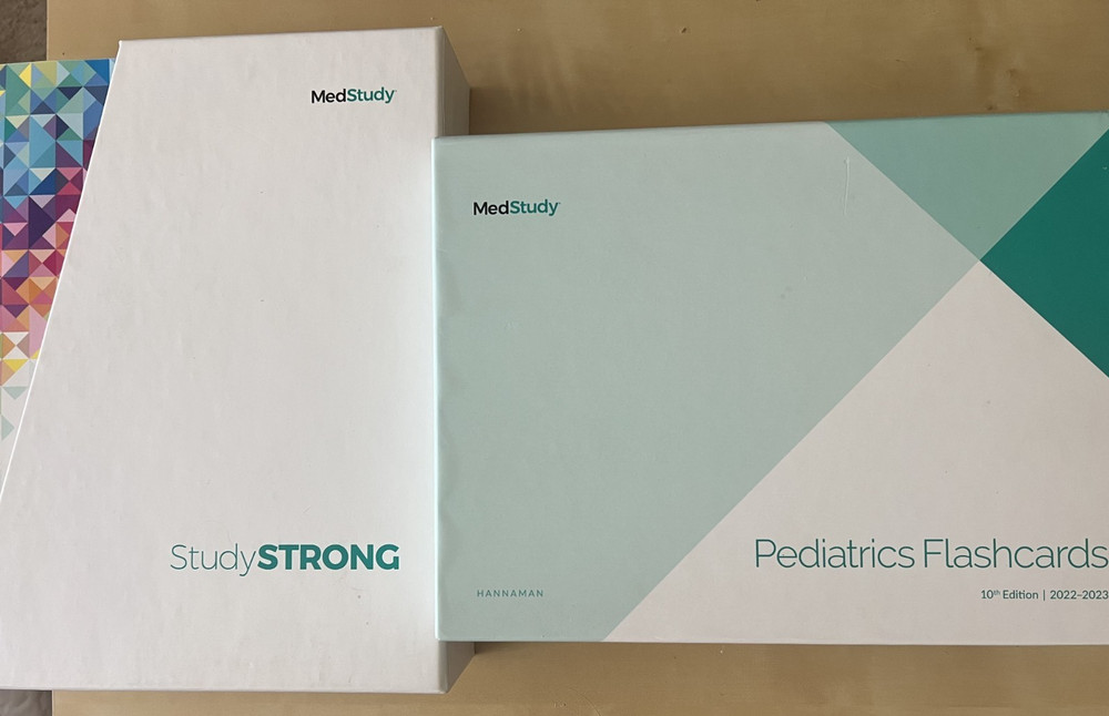 MedStudy Pediatric Flashcards and Books